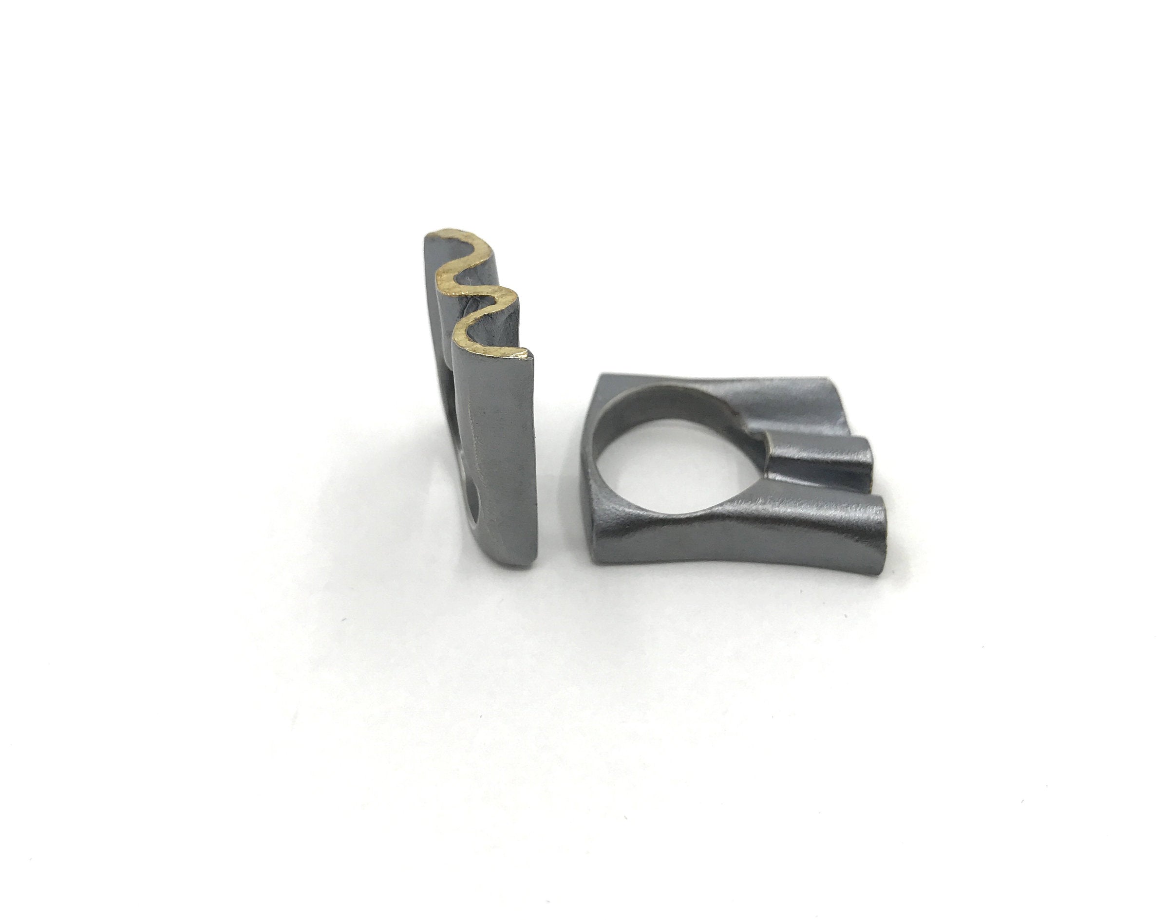 Tall Wave Ring