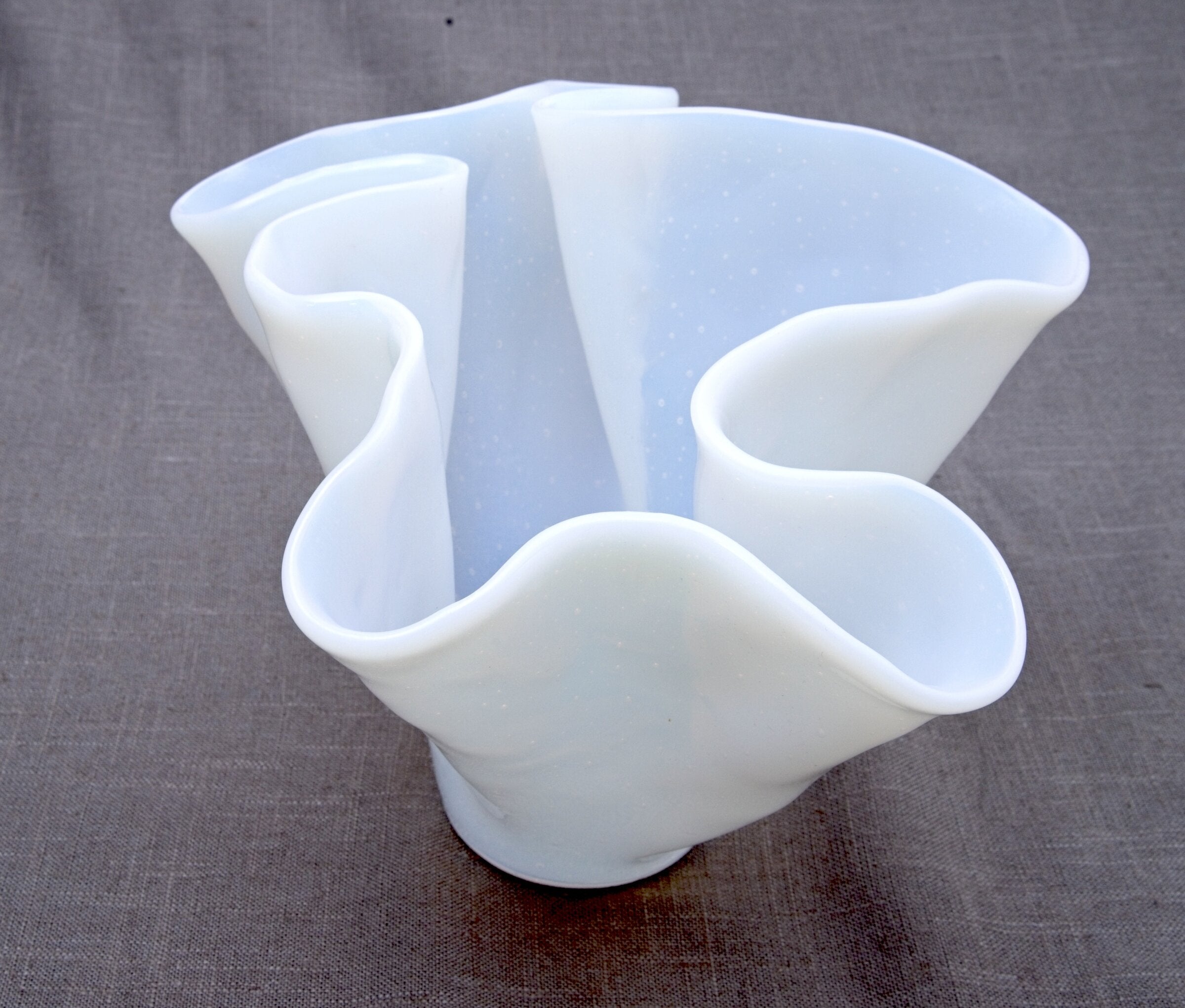Milky White Vessel