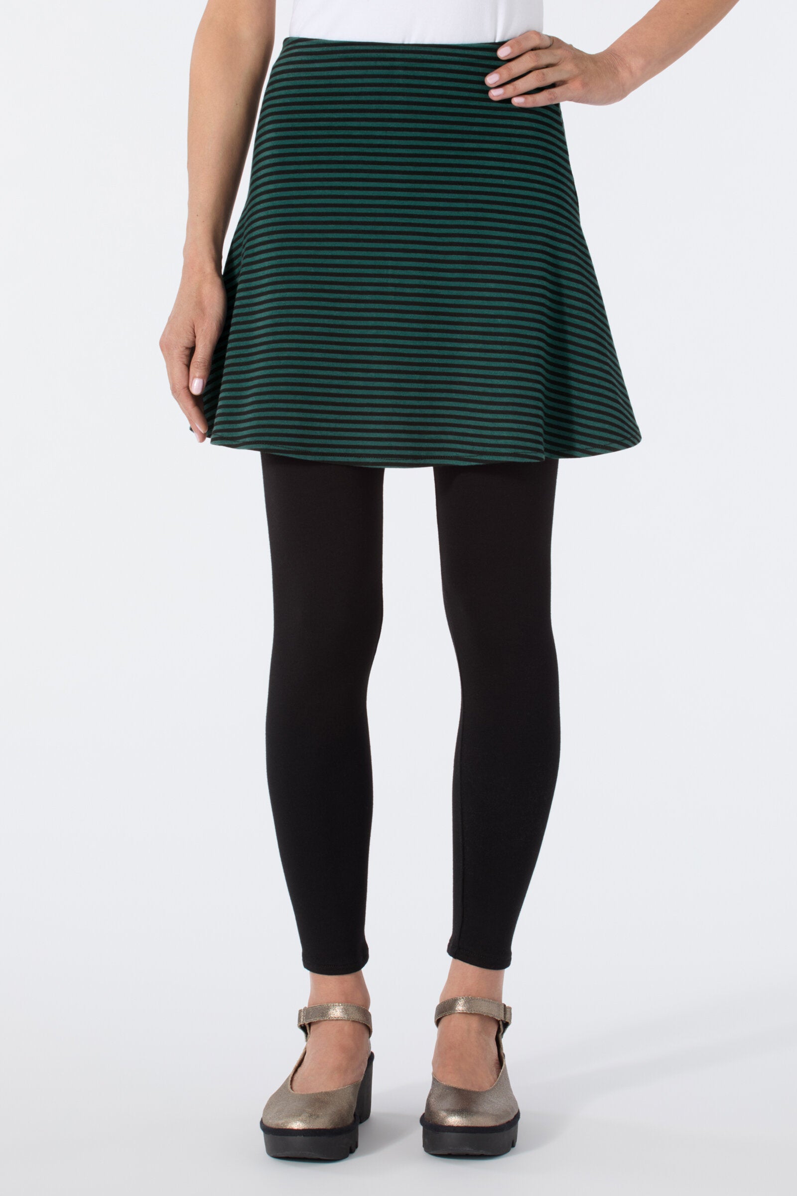 Black/Teal Stripe