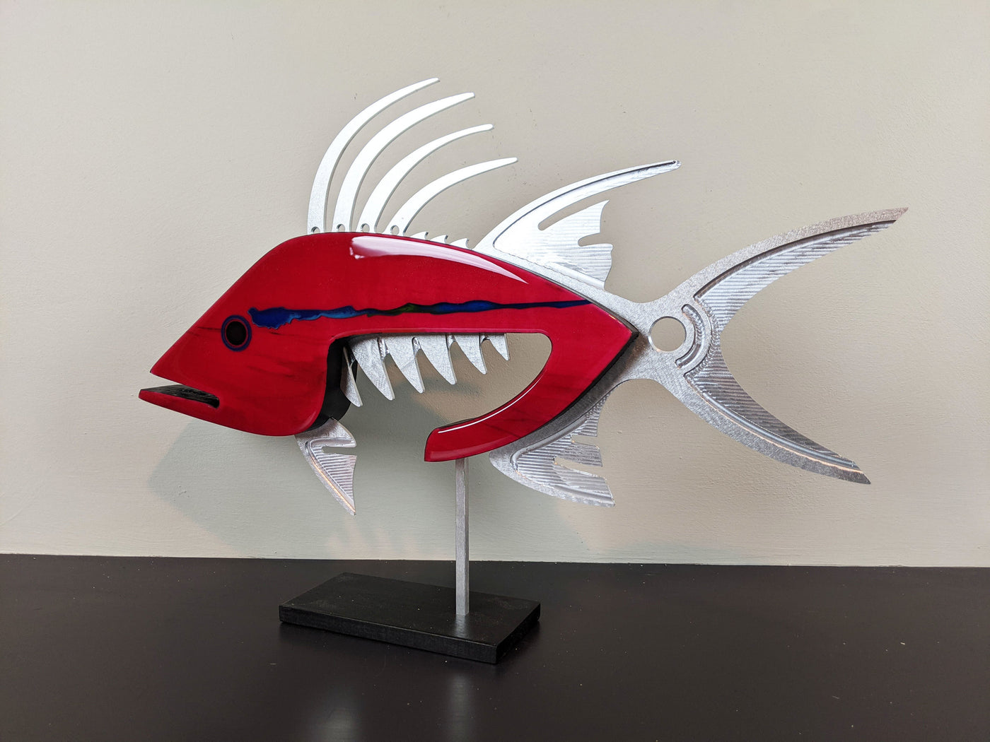 Little Hog in Deep Red