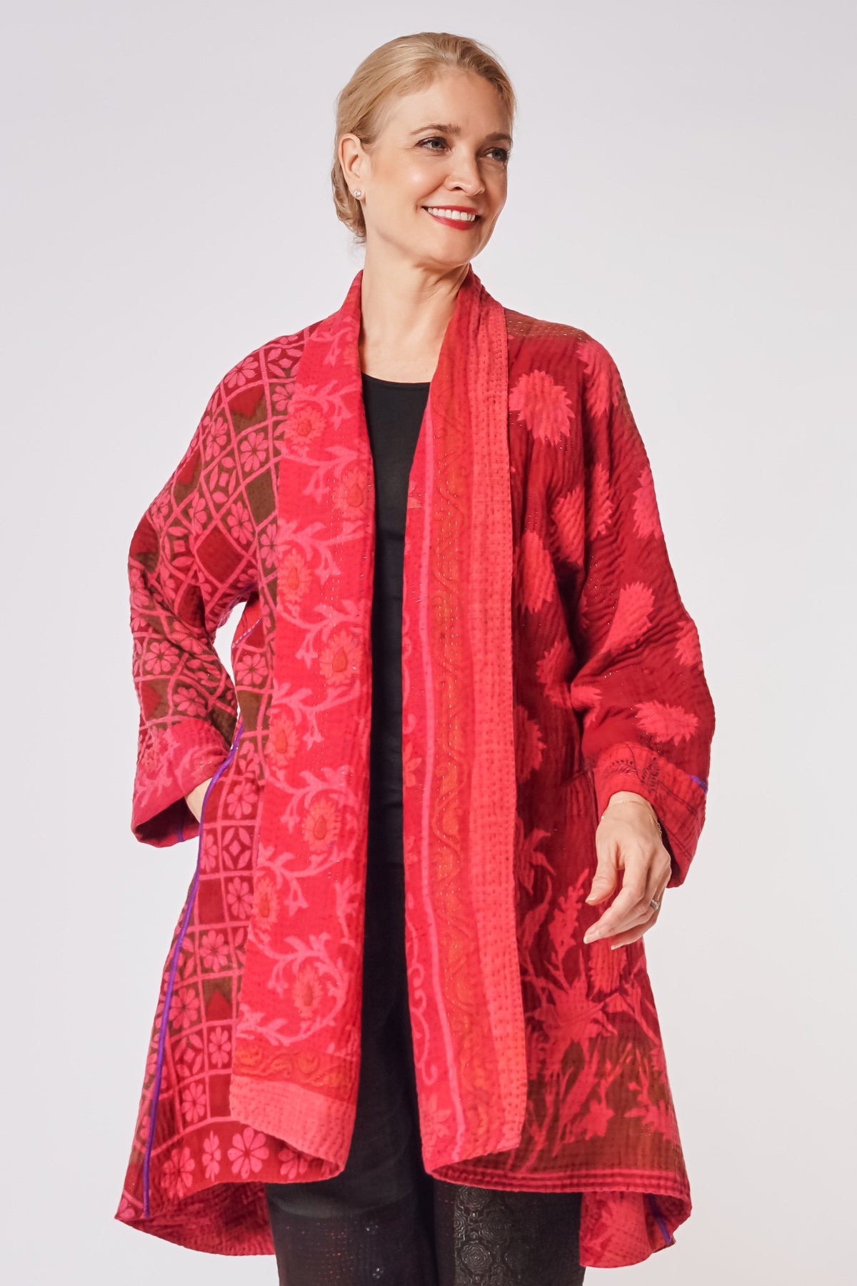 MMTS Holiday 26 Kimono Long Jacket