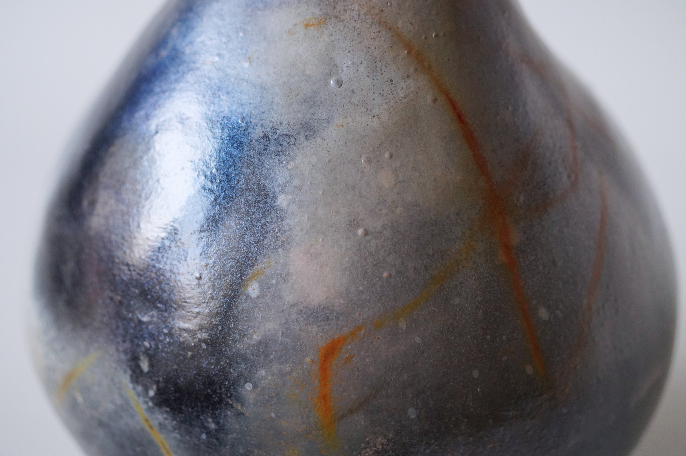 Handmade Pit Raku Vessel 4