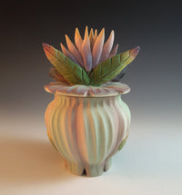 Waterlily Box with Frog