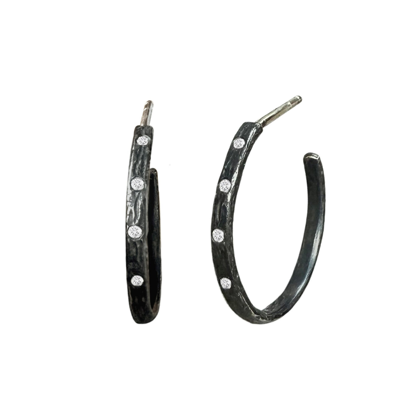 Skinny Hoop Earrings