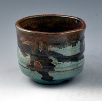 Celadon and Brown Stoneware Cup II