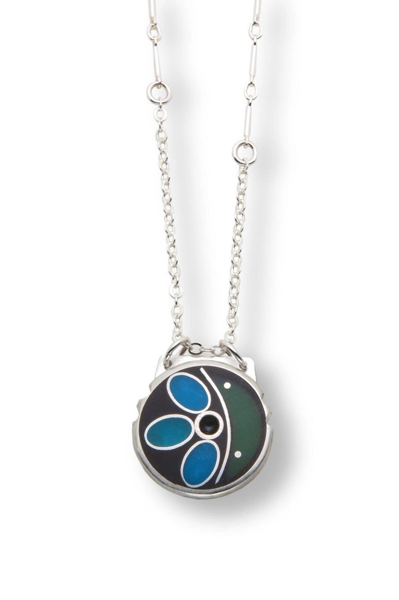 Circle Flower Necklace