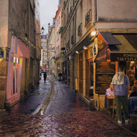 Rainy Evening in Paris