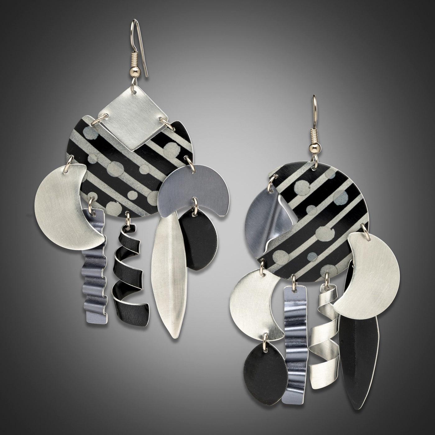 Black, Gray & Silver