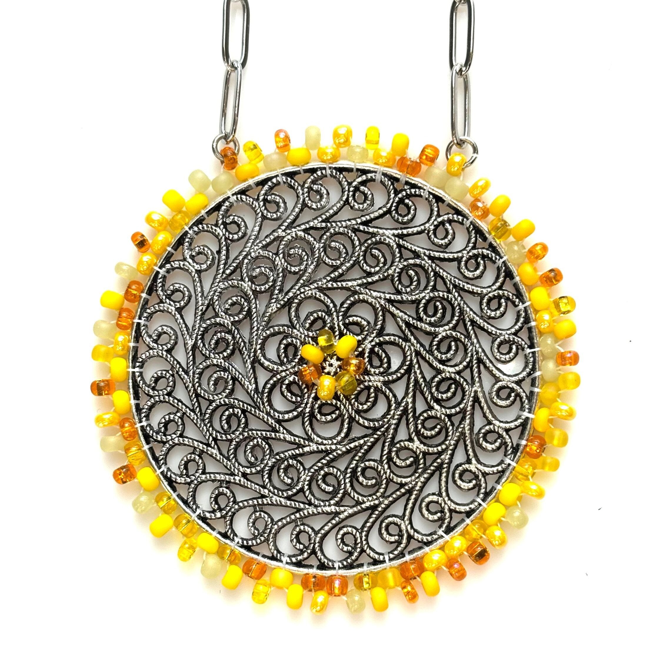 Sunshine Filigree Necklace