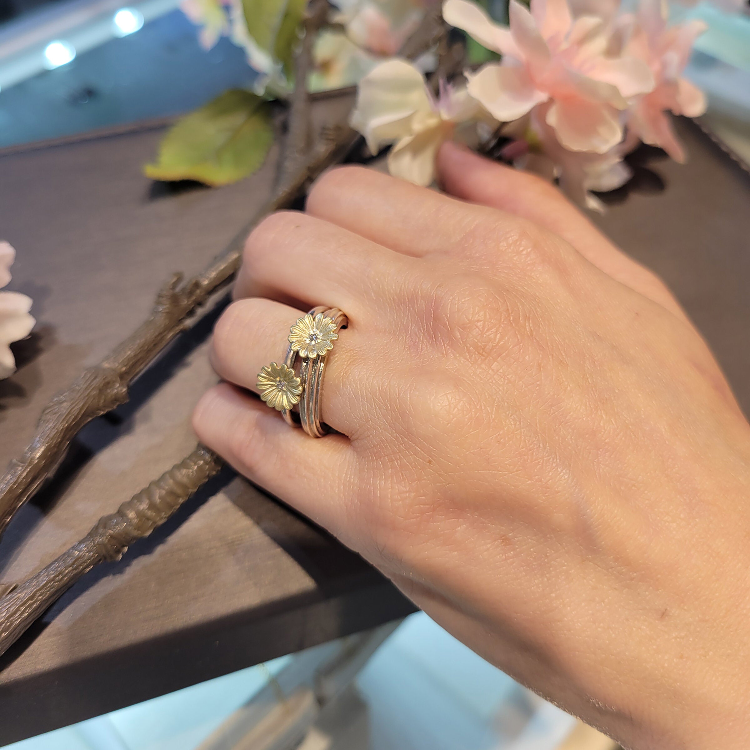 Shasta Daisy Ring