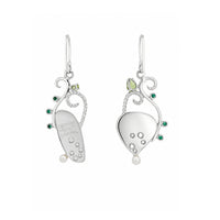 Secret Garden Variscite Earrings