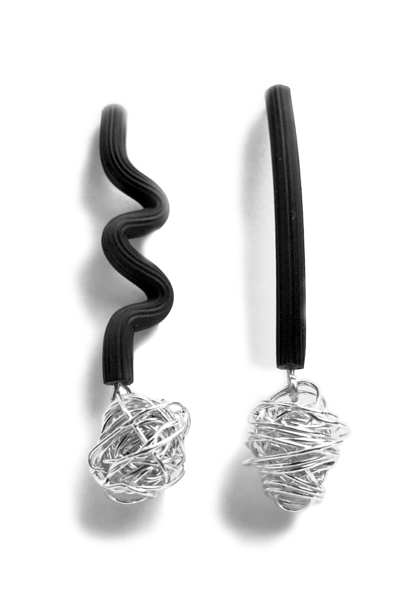 Little Silver Knots Earrings