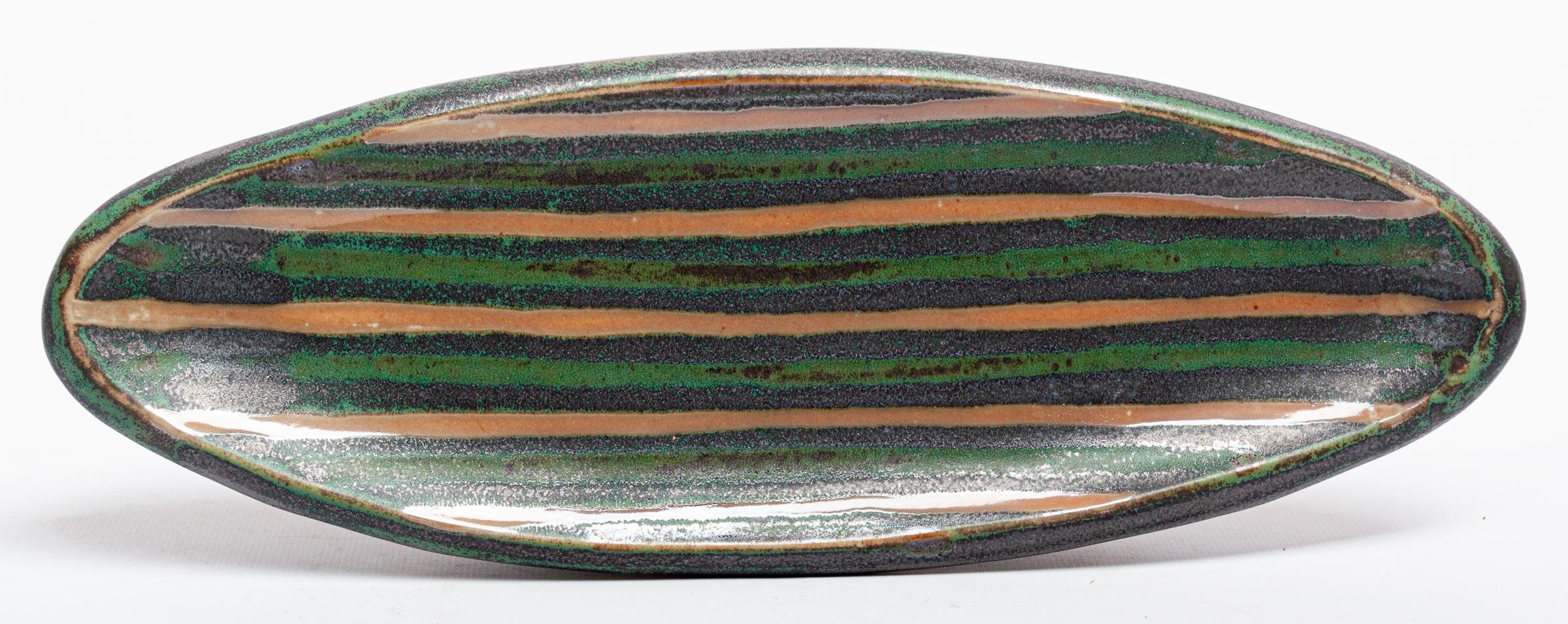 Oval Tray with Feet