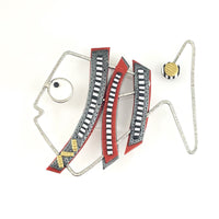Curious Fish Pin
