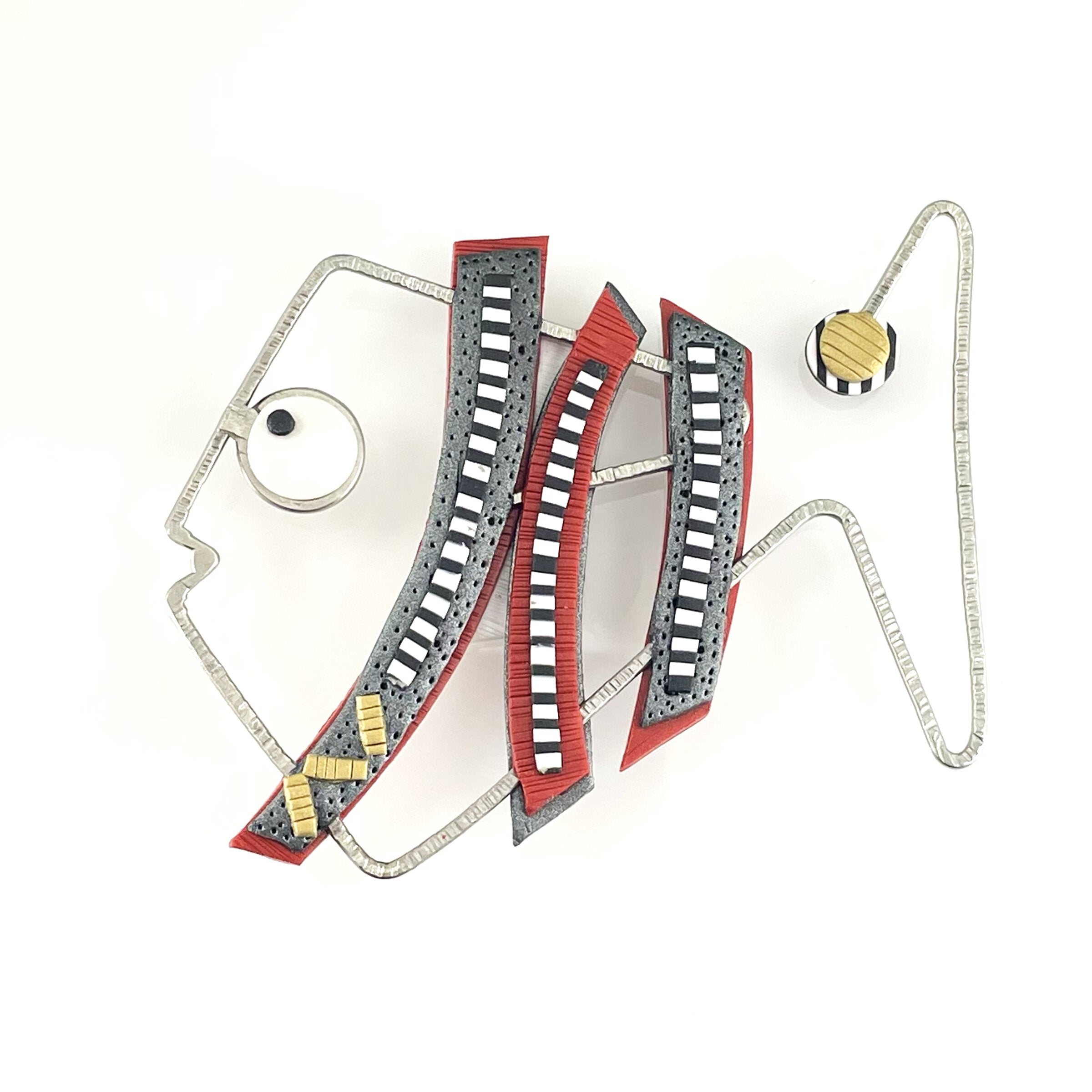 Curious Fish Pin