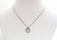 Simplicity Circle Pendant Necklace