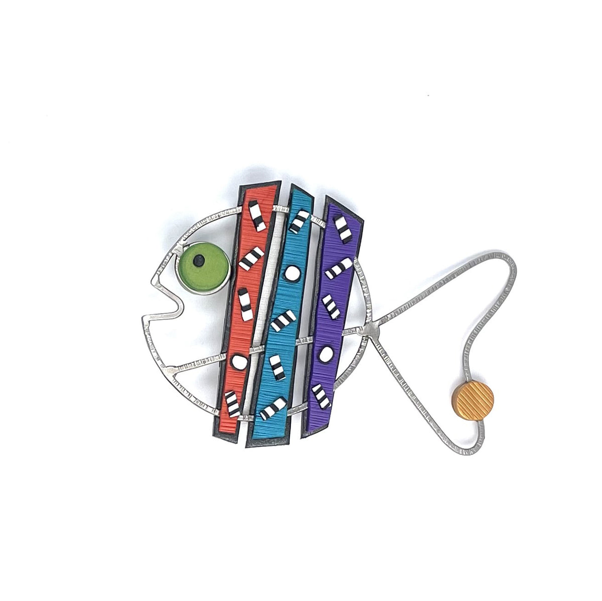 Fishie I Brooch