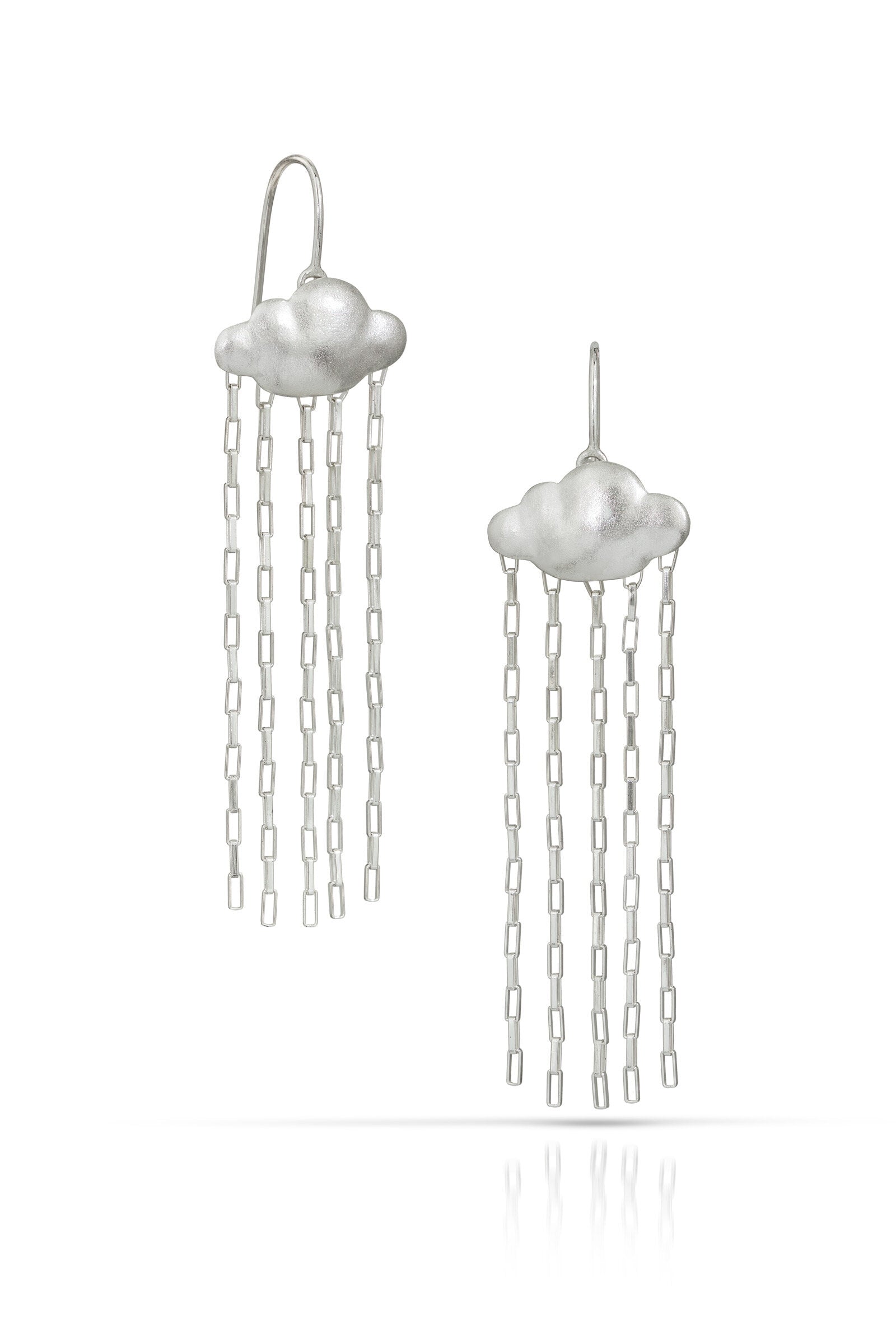 Rain Cloud Dangle Earrings