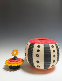 Large Dot Dash Container