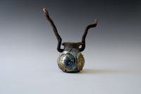 Smoked Shell Magic Forest Porcelain Vessel