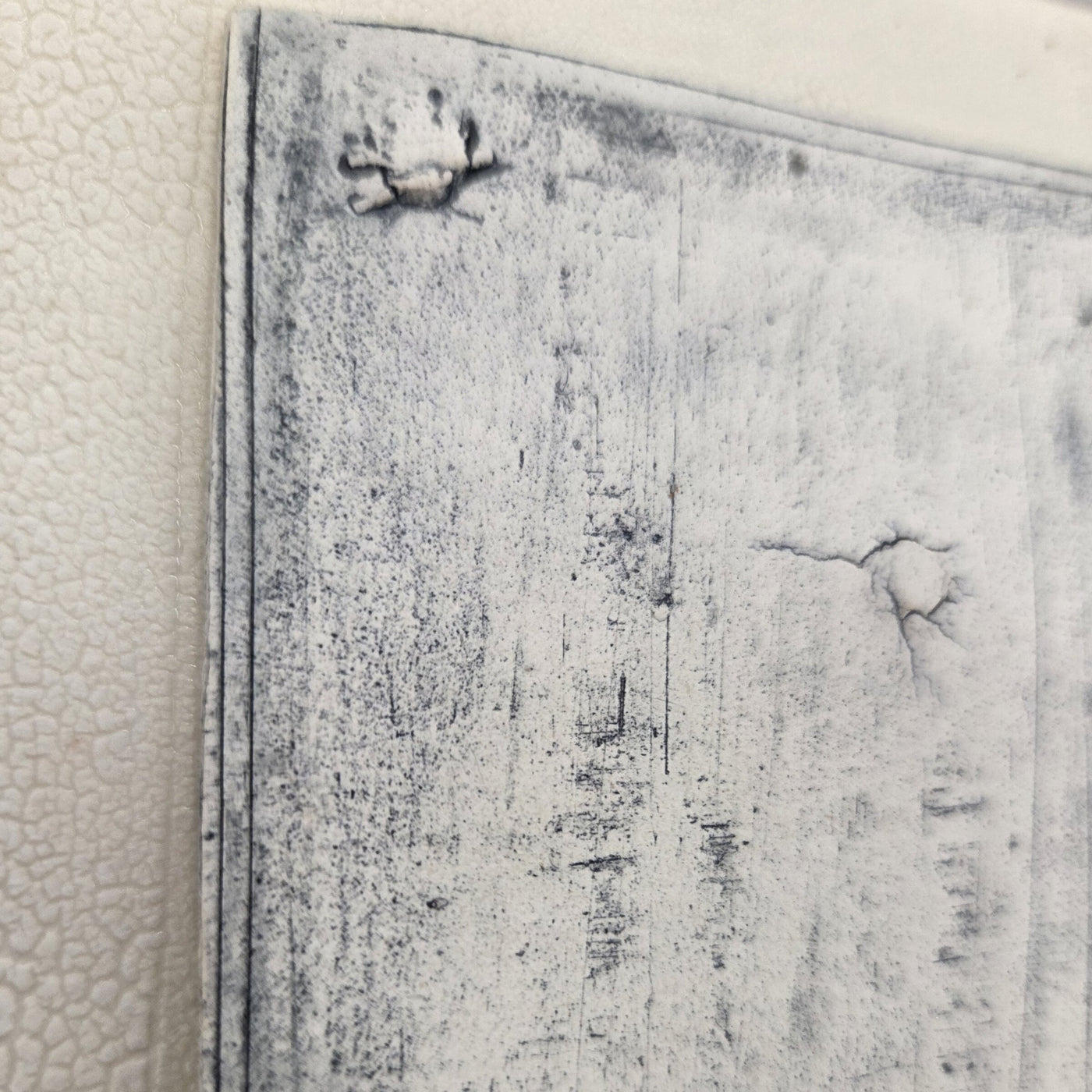 Four Squares with Patina Circle