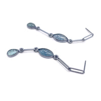 Mini Link & Apatite Earrings