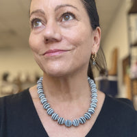 Buffalo Horn & Moonstone Necklace