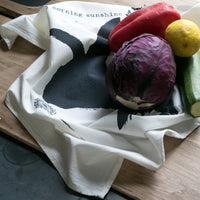 Bunny tea towel