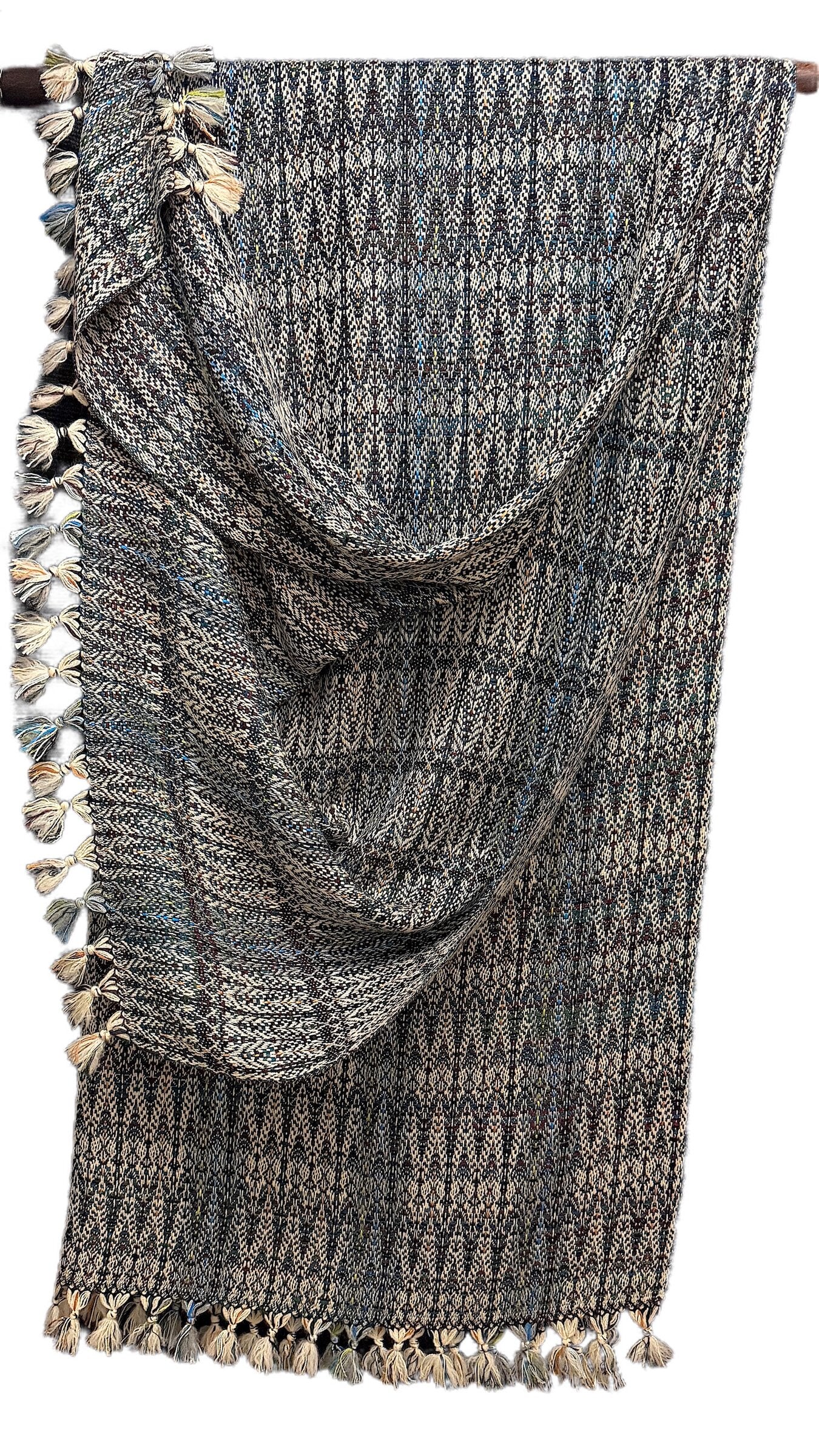 Forest Lake Handwoven Reversible Throw