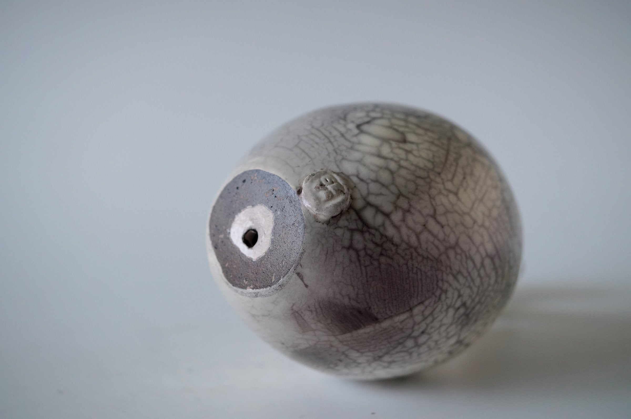 Ceramic Raku Vessel, Naked Raku Firing 13