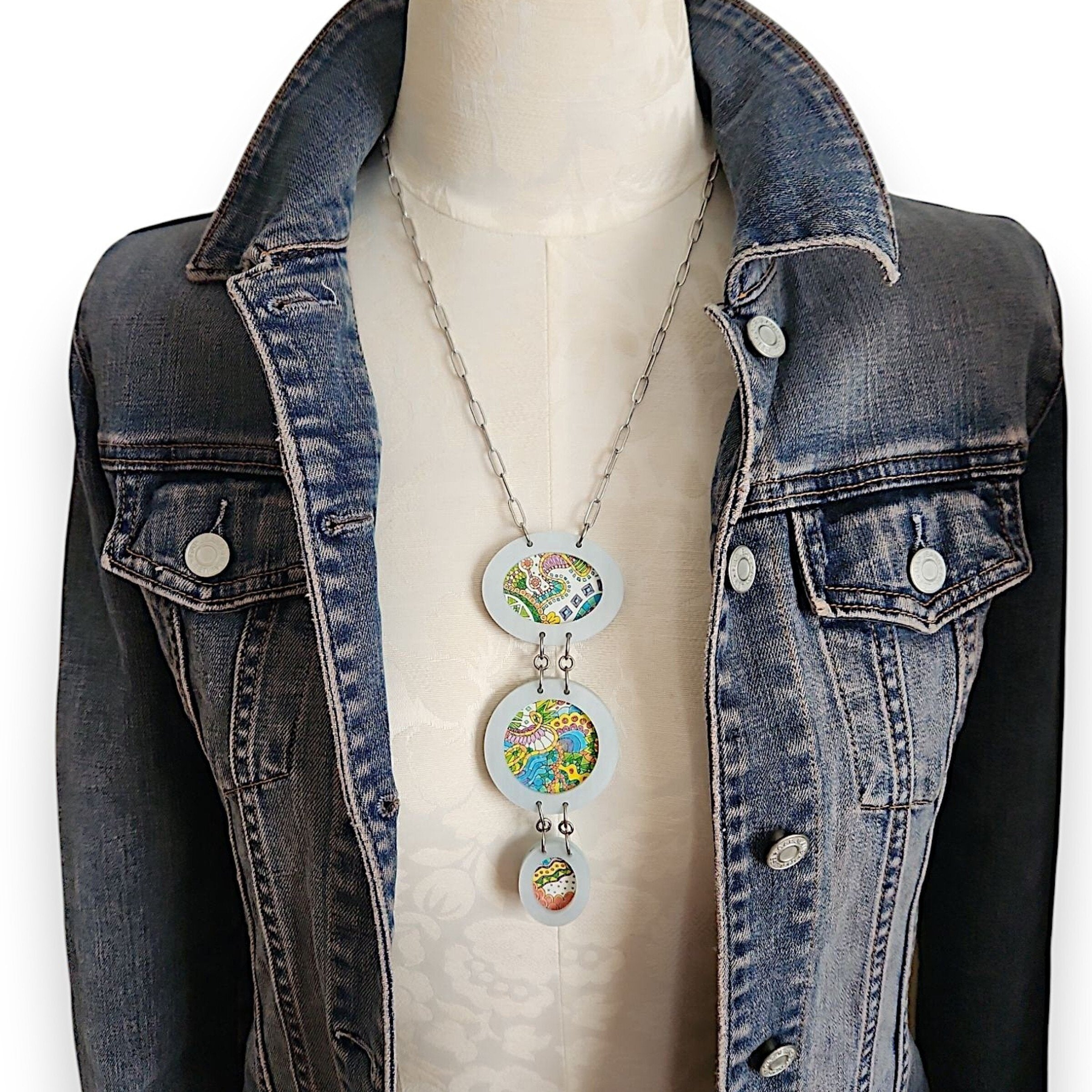 Cadre Doodles Necklace