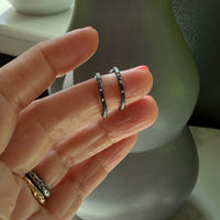 Skinny Hoop Earrings