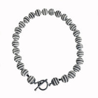 Buffalo Horn & Hematite Necklace