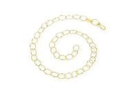 18K Gold Oval Link Chain