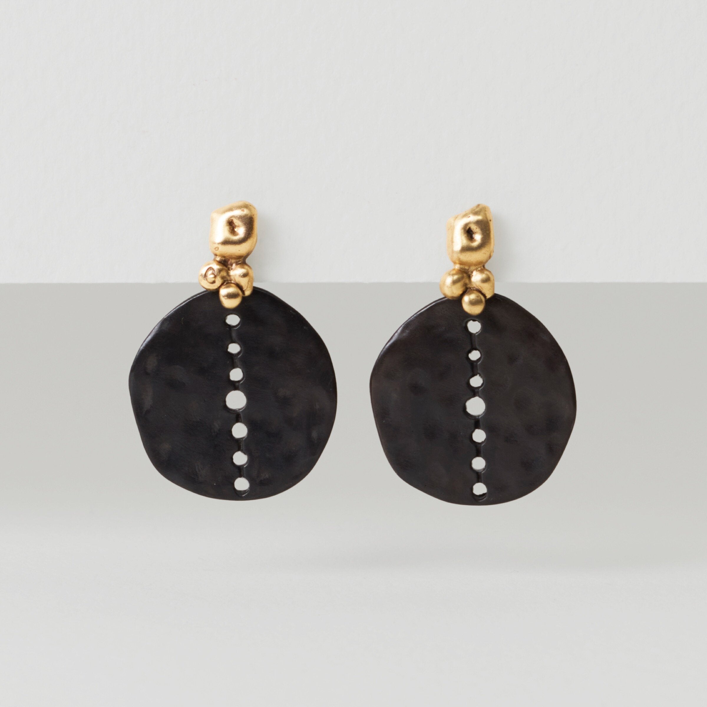 Black Orbit Earrings
