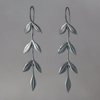 Triple Leaf Earrings