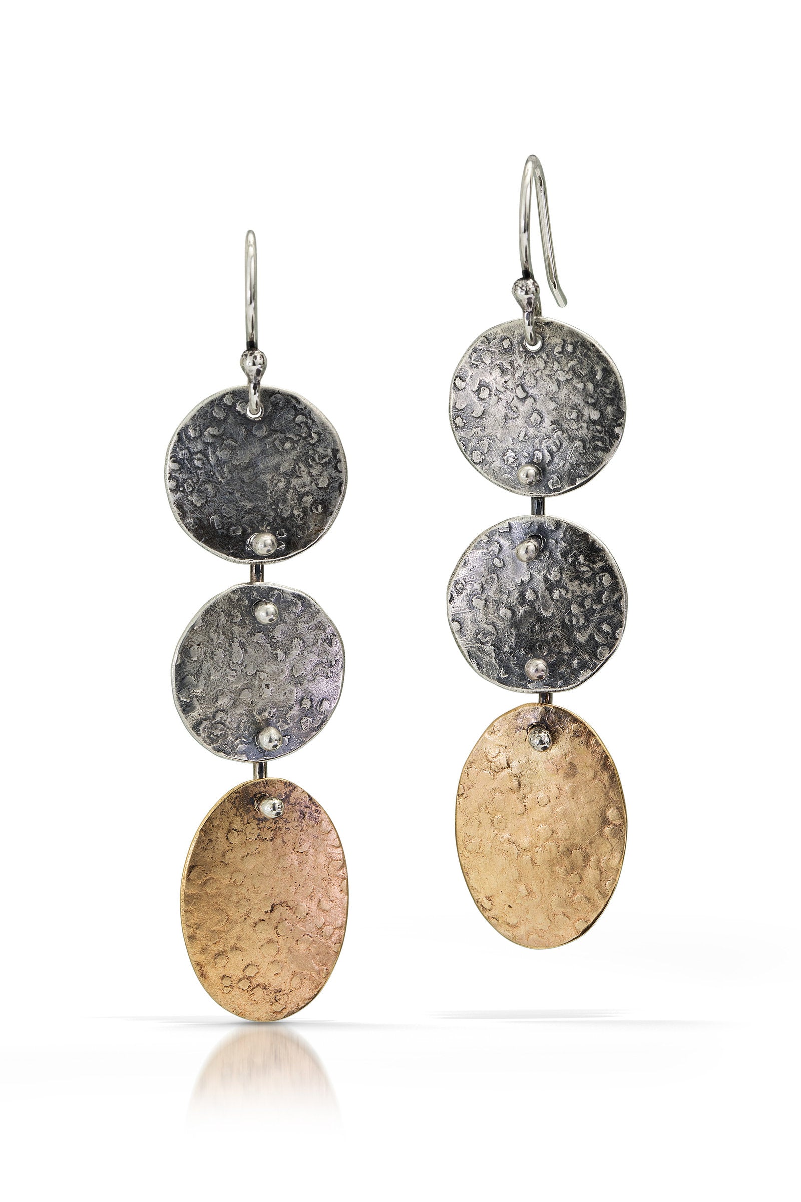 Silver and Gold Eve Dangles