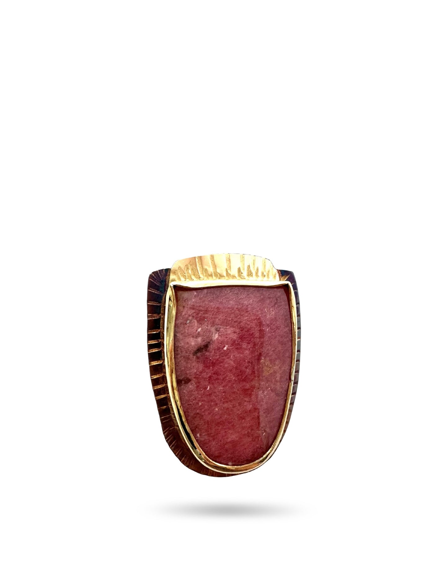 Pink Archway Ring