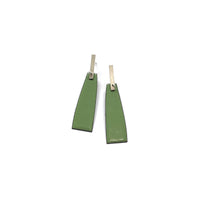 Light Olive Skinny Post Earrings