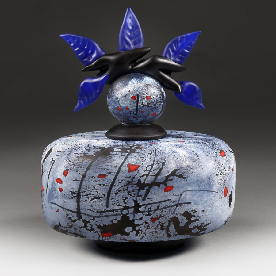 Winter Cherries Large Short Cylinder