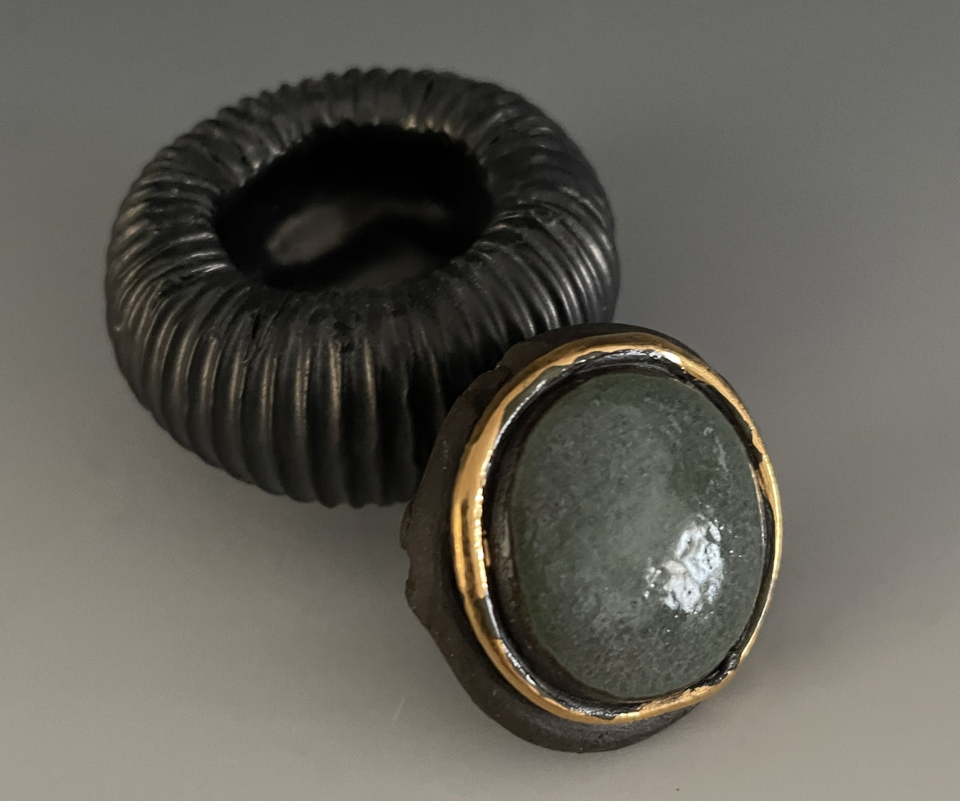 Black Enameled Box