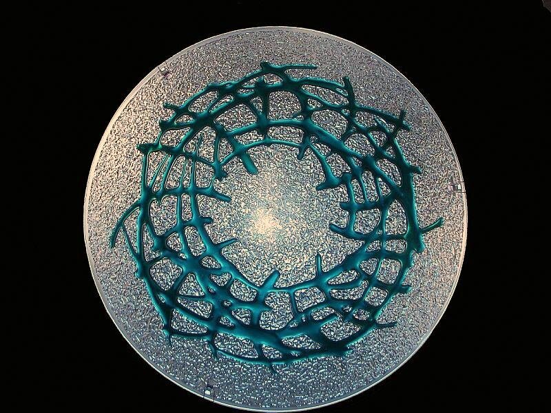 Emerald Bramble Bowl Pendant