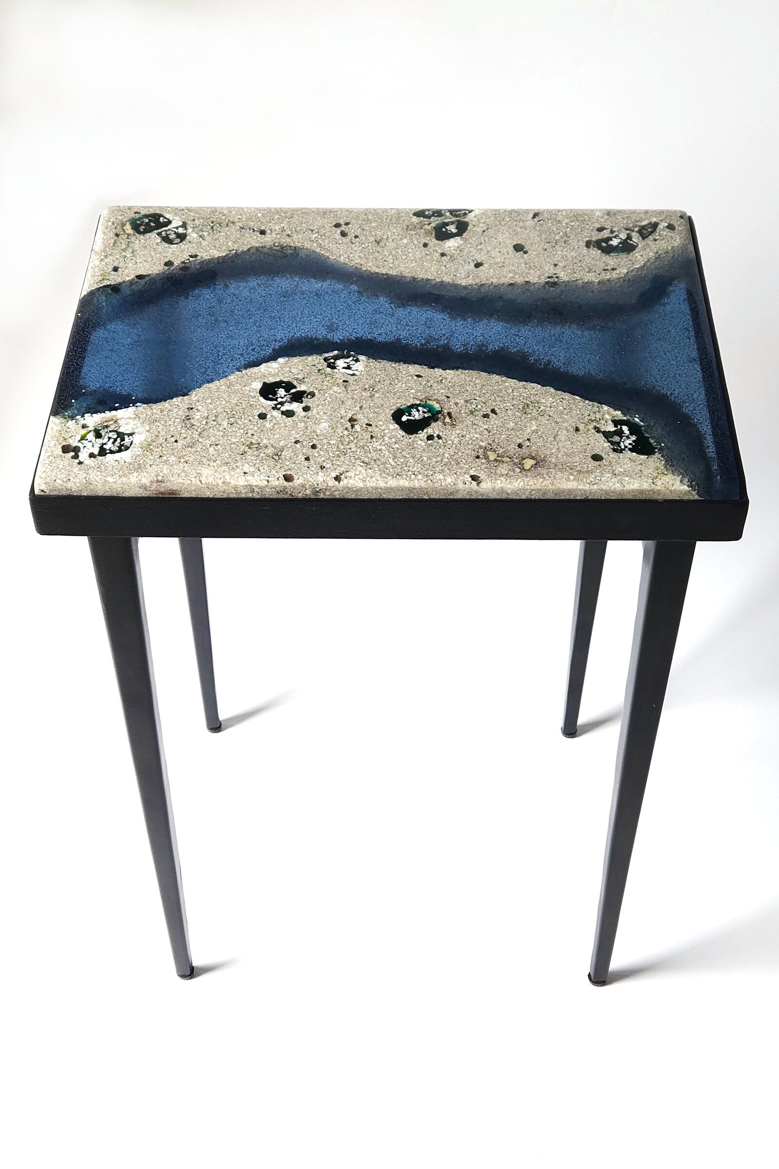 Indigo Meander Table
