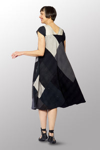 Cap Sleeve Flare Dress