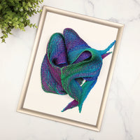 Purple/Teal/Lime