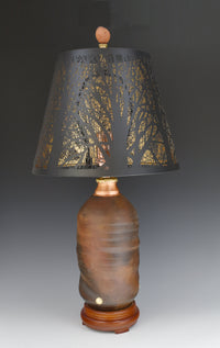 Raku Table Lamp 115 with Steel Tree Shade