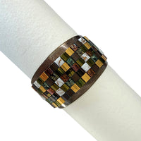 Olive Grove Mosaic Cuff