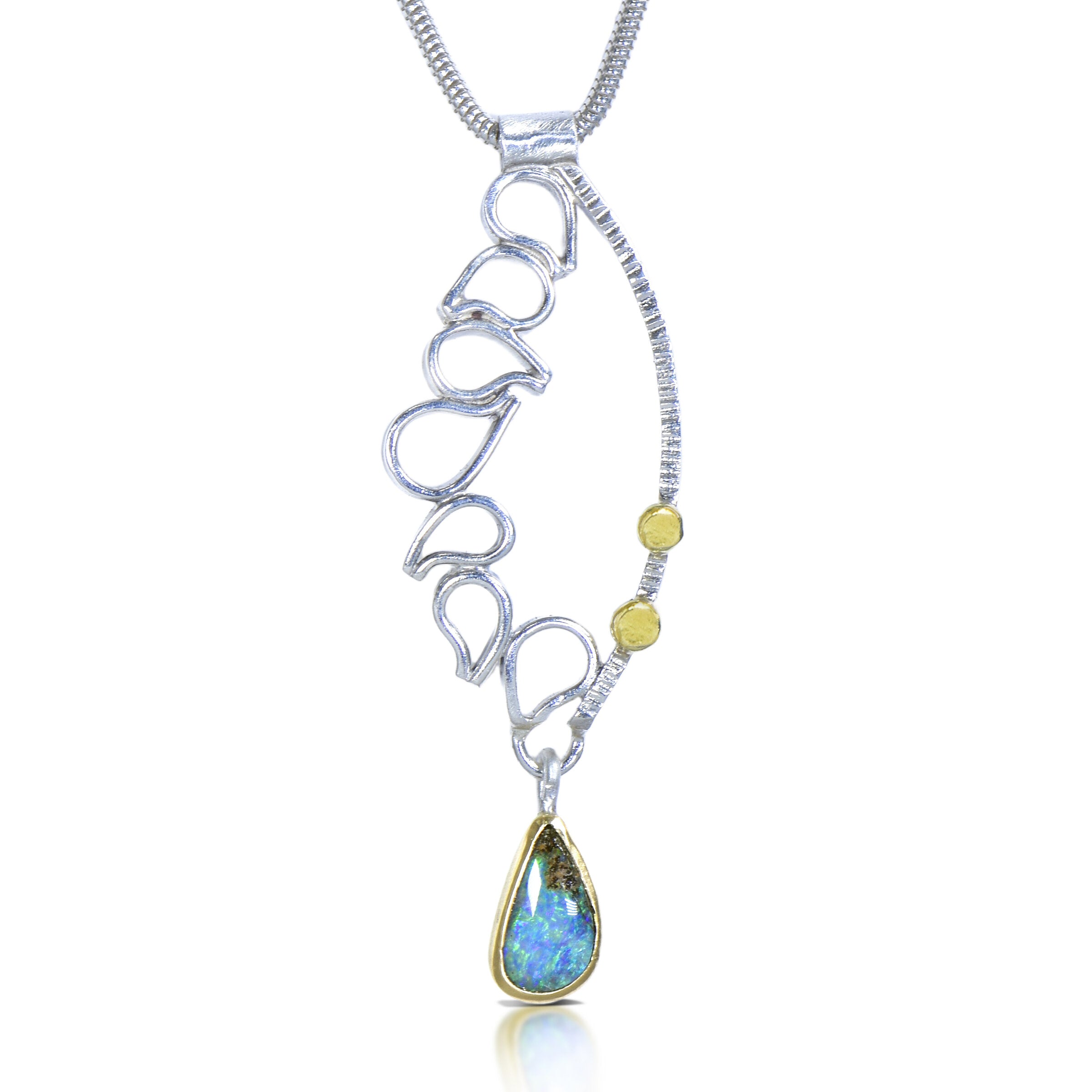 Opal Rain Pendant