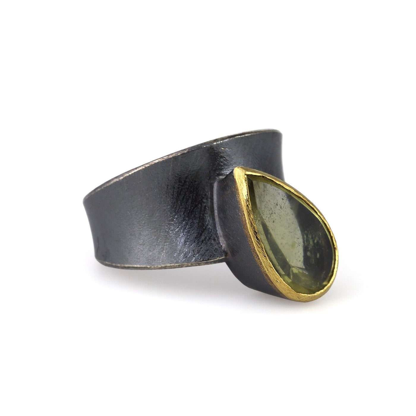 Beryl Leaf Statement Ring