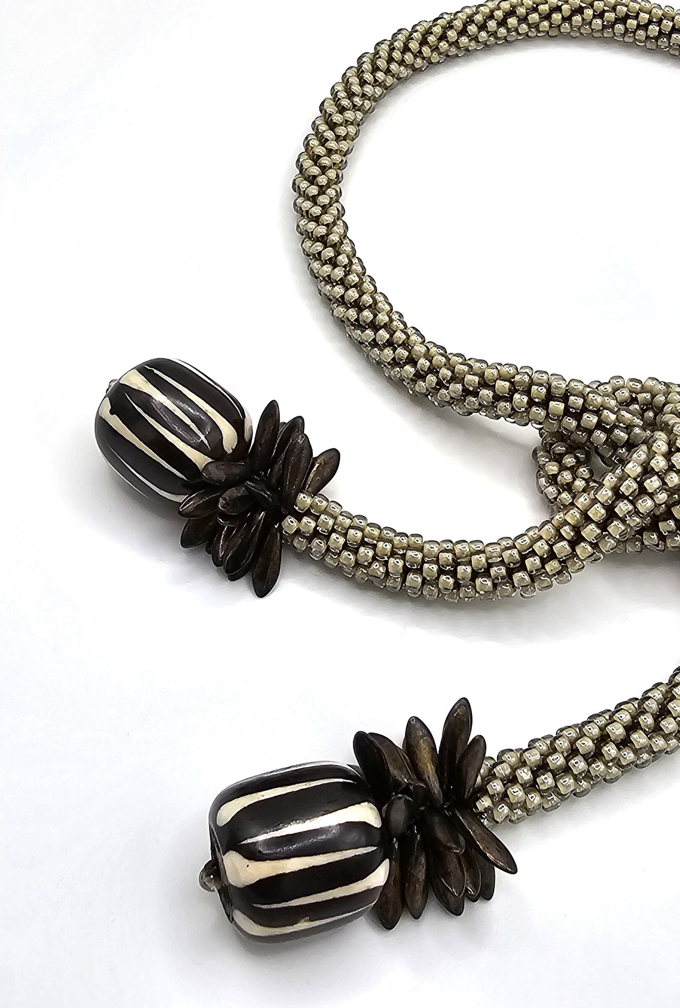 Vanilla Cream & Chocolate Necklace